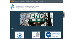 Desktop Screenshot of endtorture.org