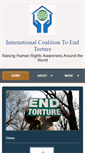 Mobile Screenshot of endtorture.org